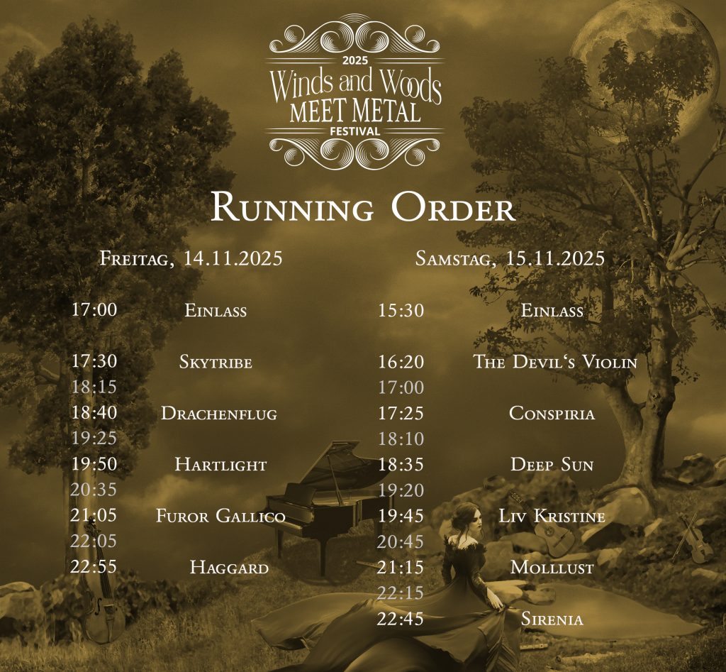 Runningorder 2025